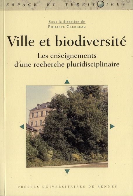 Emprunter Ville et biodiversité. Les enseignements d'une recherche pluridisciplinaire livre