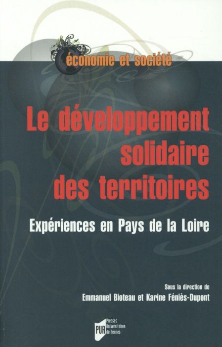 Emprunter Le développement solidaire des territoires. Expériences en Pays de la Loire livre