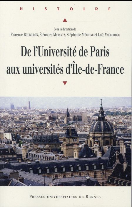 Emprunter De l'Université de Paris aux universités d'Ile-de-France livre