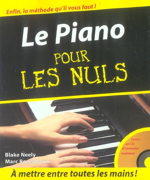 Emprunter Le Piano pour les Nuls. Avec 1 CD audio livre