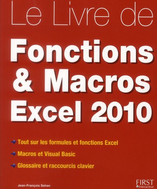 Emprunter Le Livre des fonctions & macros Excel 2010 livre