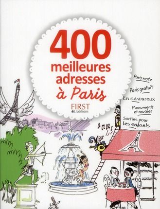 Emprunter 400 meilleures adresses à Paris livre