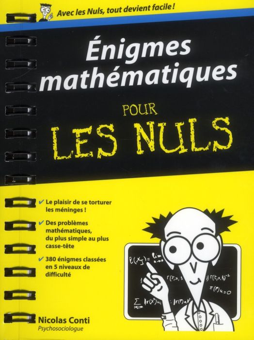 Emprunter Enigmes mathématiques pour les Nuls livre