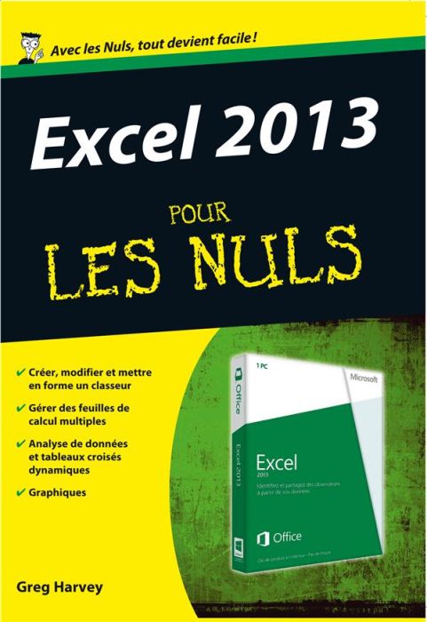Emprunter Excel 2013 pour les nuls livre
