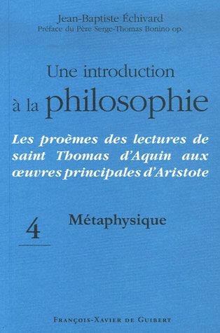 Emprunter Une introduction à la philosophie. Les proèmes des lectures de saint Thomas d'Aquin aux oeuvres prin livre