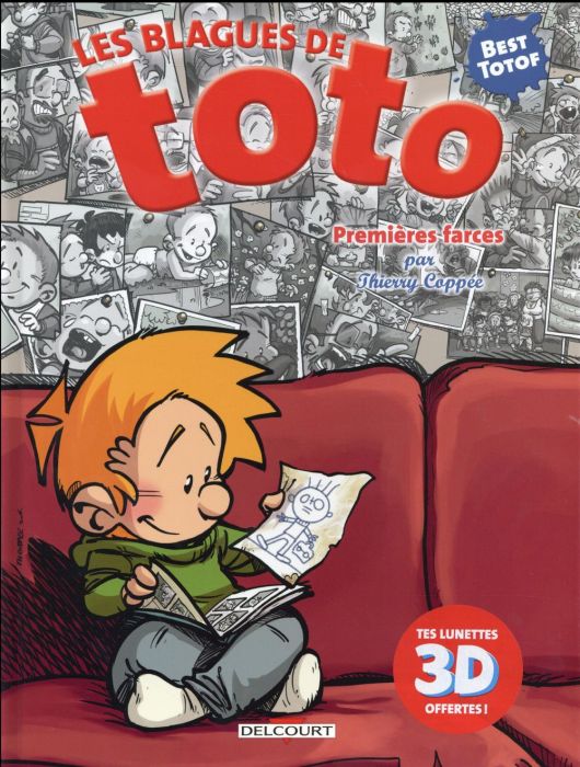 Emprunter Les Blagues de Toto : Premières farces. Avec des lunettes 3D offertes livre
