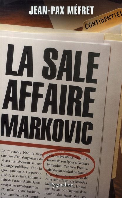 Emprunter La sale affaire Markovic livre