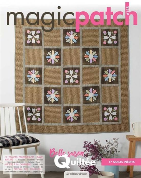 Emprunter Magic patch N° 148 : Quilts toniques. 18 projets en patchwork pour fêter les beaux jours livre