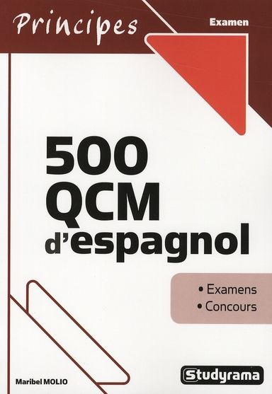 Emprunter 500 QCM d'espagnol livre