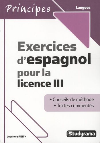 Emprunter Exercices d'espagnol pour la licence III livre