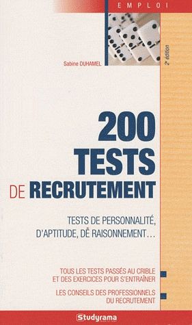 Emprunter 200 tests de recrutement. 4e édition livre