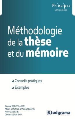 Emprunter Méthodologie de la thèse et du mémoire livre