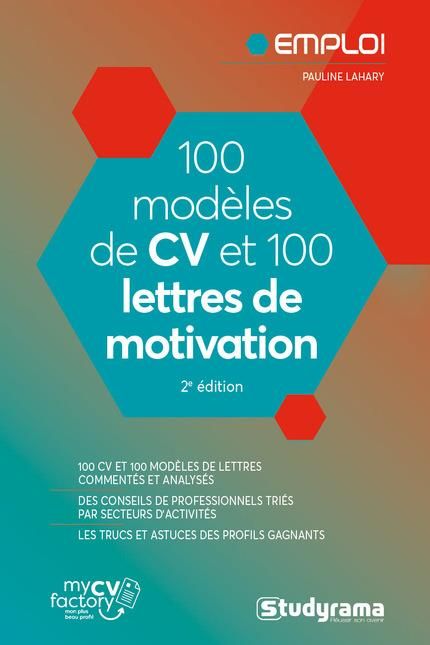 Emprunter 100 modèles de CV et 100 lettres de motivation. 2e édition livre
