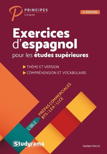 Emprunter Exercices d'espagnol pour les études supérieures. 4e édition livre