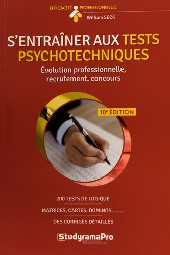 Emprunter S'entraîner aux tests psychotechniques. 10e édition livre