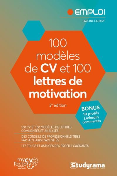Emprunter 100 modèles de CV et 100 lettres de motivation. 4e édition livre
