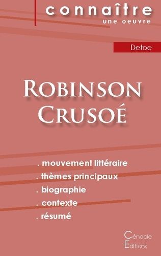 Emprunter Robinson Crusoé. Fiche de lecture livre