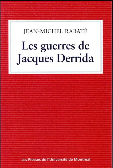 Emprunter Les guerres de Jacques Derrida livre
