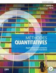 Emprunter Méthodes quantitatives. Applications à la recherche en sciences humaines, avec un aide-mémoire, 5e é livre