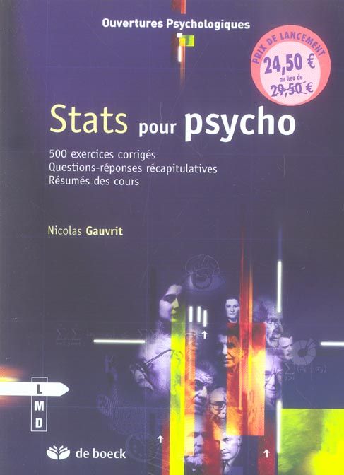 Emprunter Stats pour psycho livre