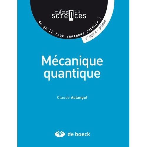 Emprunter Mécanique quantique livre