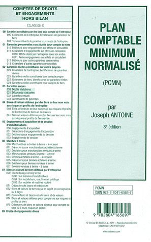 Emprunter Plan comptable minimum normalisé (PCMN). 8e édition livre