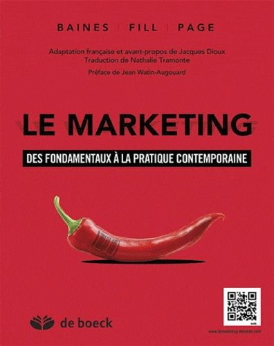Emprunter Le marketing. Des fondamentaux à la pratique contemporaine livre