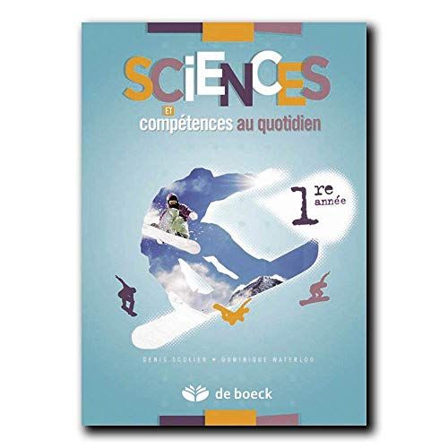 Emprunter Sciences et competences au quotidien 1re annee livre