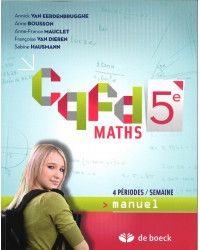 Emprunter Cqfd maths 5eme (4 per./sem.) - manuel (n.e.) livre