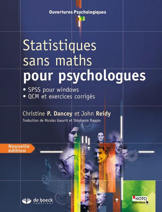Emprunter Statistiques sans maths pour psychologues. SPSS pour Windows, QCM et exercices corrigés, 2e édition livre