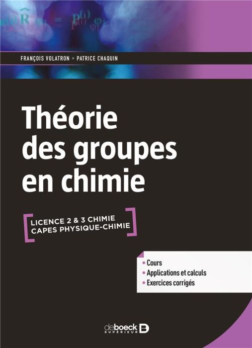 Emprunter La théorie des groupes en chimie livre