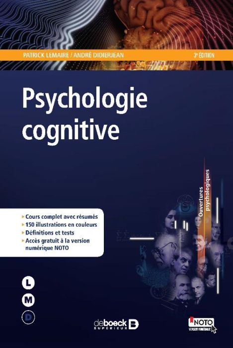 Emprunter Introduction à la psychologie cognitive. 3e édition livre