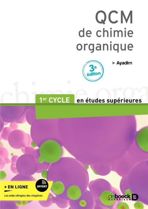 Emprunter QCM de chimie organique. 3e édition livre