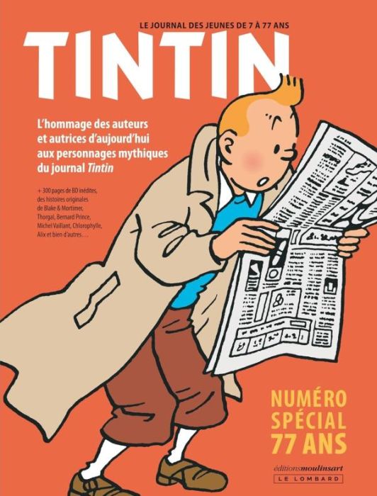 Emprunter Journal Tintin : Numéro spécial 77 ans livre