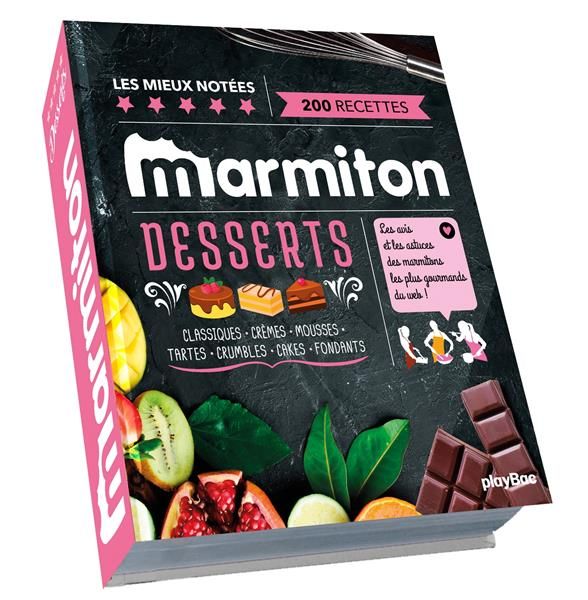 Emprunter Vos desserts préférés Marmiton. 200 recettes les mieux notées livre