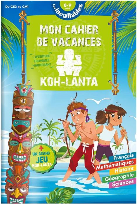 Emprunter Mon cahier de vacances Koh-Lanta. Du CE2 au CM1 - Avec un grand jeu Koh-Lanta livre
