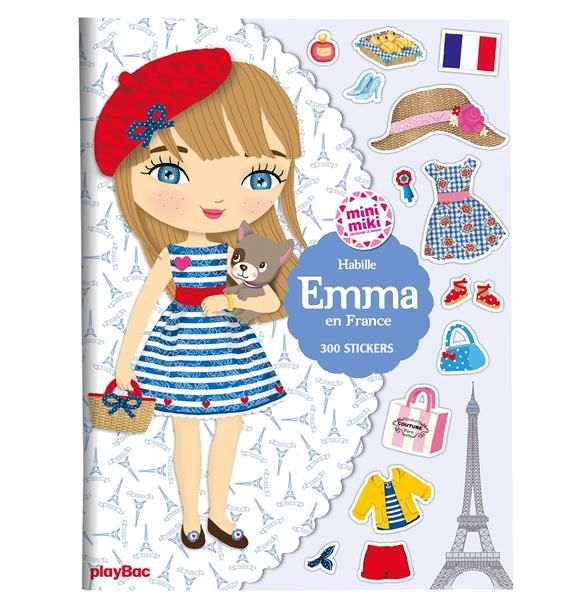 Emprunter Habille Emma en France. Avec 300 stickers livre