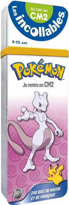 Emprunter Je rentre en CM2 Pokémon. 250 quiz de maths et de français livre