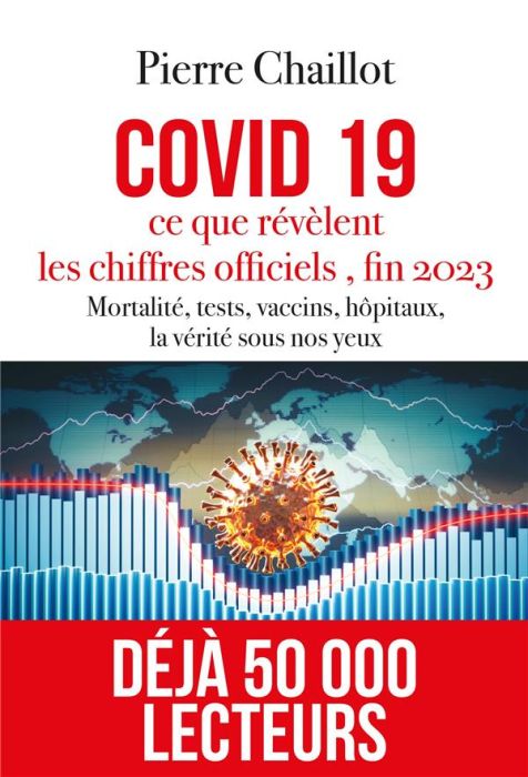 Emprunter Covid 19, ce que révèlent les chiffres officiels fin 2023. Mortalité, tests, vaccins, hôpitaux, la v livre