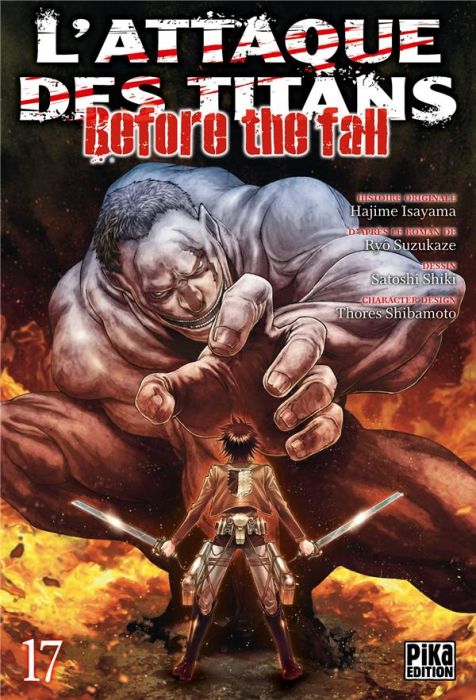 Emprunter L'attaque des titans - Before the fall Tome 17 livre