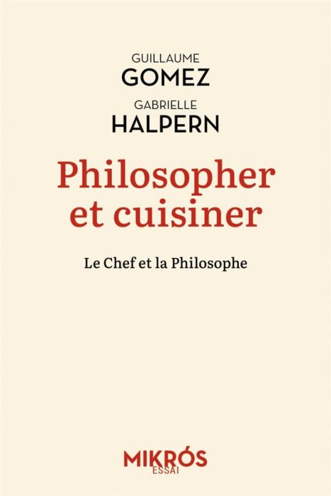 Emprunter Philosopher et cuisiner : un mélange exquis livre