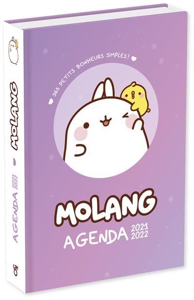 Emprunter Molang Agenda. 365 petits bonheurs simples, Edition 2021-2022 livre