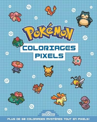 Emprunter Pokémon. Coloriages pixels livre
