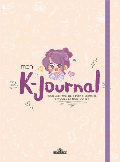 Emprunter Mon K-journal. Pour les fans de K-pop, K-dramas, K-movies et webtoons ! livre