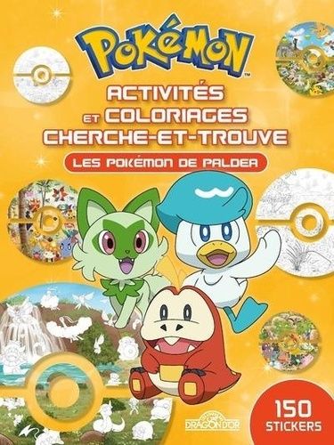 Emprunter Pokémon - Activités et coloriages cherche-et-trouve - Une aventure à Paldea livre