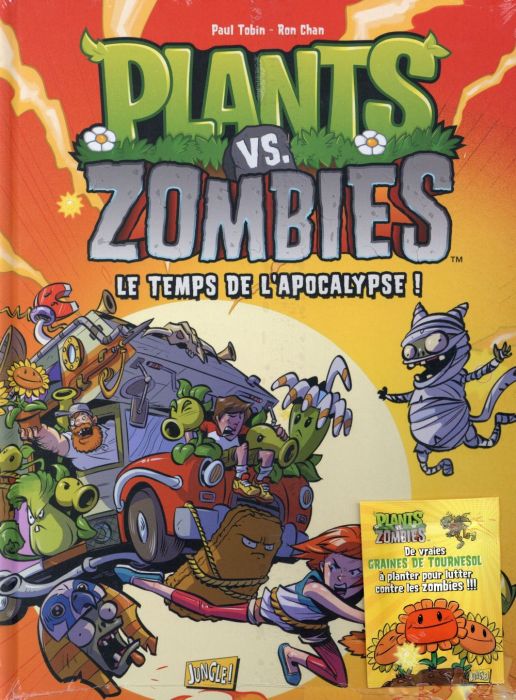 Emprunter Plants vs Zombies Tome 2 : Le temps de l'Apocalypse ! Avec de vraies graines de tournesol à planter livre