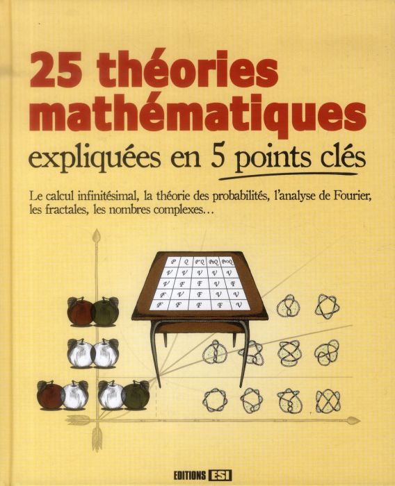 Emprunter 25 théories mathématiques expliquées en 5 points clés livre