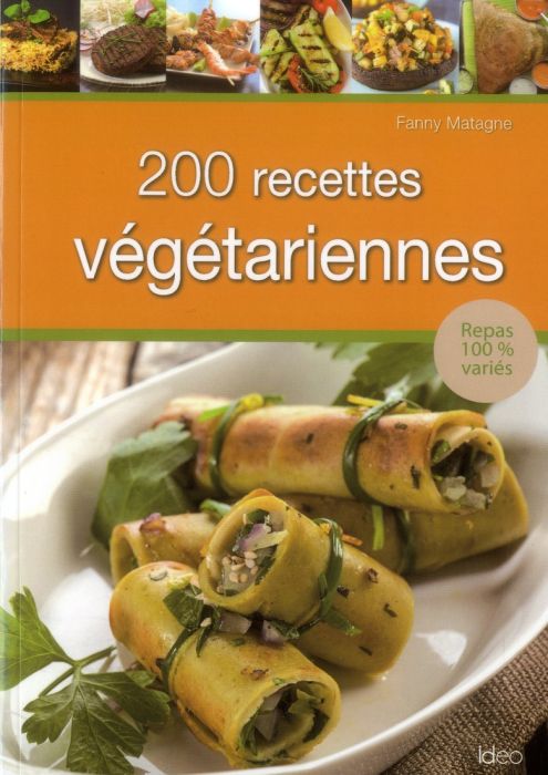 Emprunter 200 recettes végétariennes livre