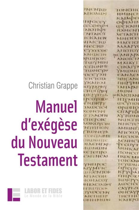 Emprunter Manuel d'exégèse du Nouveau Testament livre