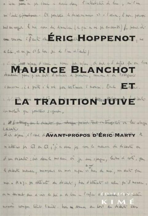 Emprunter Maurice Blanchot et la tradition juive livre